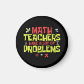 Funny Math Teacher | Math Joke Magnet (Vorne)