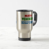 Funny Math Teacher Reisebecher (VorderseiteRechts)