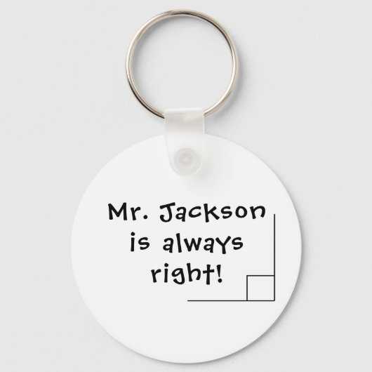 Funny Math Teacher Spaß Schlüsselanhänger (Vorderseite)