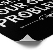 Funny Math Tween Dear Math Please Solve Your Own P Poster (Ecke)