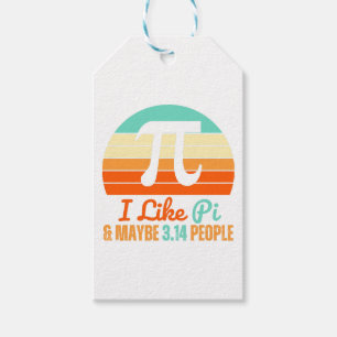 Funny Mathe Lehrer März 14. Pi Day Merch I like Geschenkanhänger