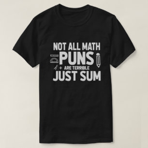 Funny Mathe Lehrer nicht alle Mathe Puns sind schr T-Shirt