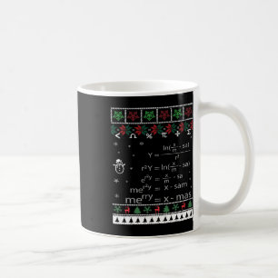 Funny Mathe Lehrer Weihnachten frohe Weihnachten W Kaffeetasse