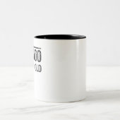 Funny Mathe Problem Square Wurzel von 2500 gleich  Zweifarbige Tasse (Mittel)