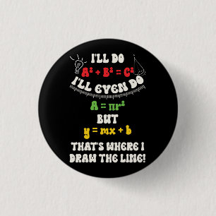 Funny Mathe Teacher Joke Zitate, das ist, wo ich G Button