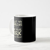Funny Mathe Teacher Sprichwort Quote Phrase Graphi Kaffeetasse (Vorderseite Links)