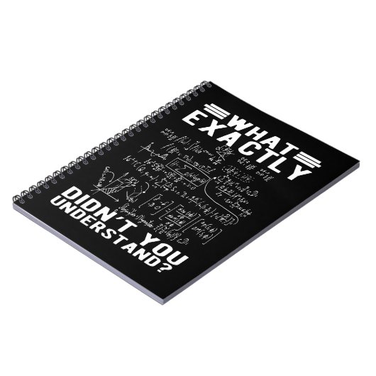 Funny Mathematician Physiclehrer Science Nerd Notizblock (Linke Seite)