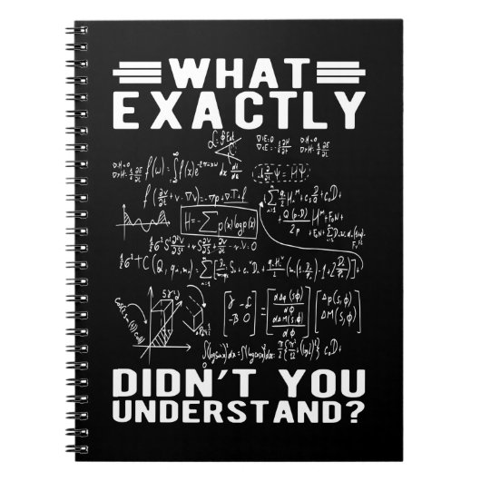 Funny Mathematician Physiclehrer Science Nerd Notizblock (Vorderseite)