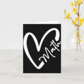 Funny Mathematician Teacher Kids Physicist I Love  Karte (Gelbe Blume)