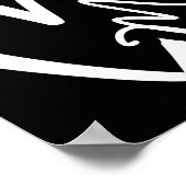 Funny Mathematician Teacher Kids Physicist I Love Poster (Ecke)