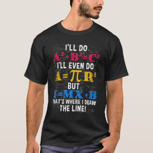 Funny Mathematik Lehrer Spaß Algebra Mathematik J T-Shirt