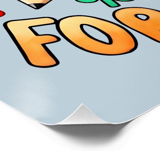 Funny Maths Dinosaur Poster for Kids UK Classroom (Ecke)