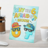 Funny Maths Numbers Joke Desk Art for Kids Sockelschild (In SItu)