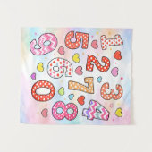 Funny Maths Numbers Joke Poster for Kids Wandteppich (Vorderseite (Horizontal))