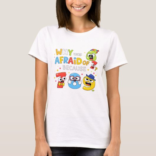 Funny Maths Numbers Joke T Shirt for Kids (Vorderseite)
