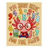 Funny Maths Poster for Kids UK Classroom Wall Art (Vorderseite)