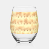 Funny Matzo Passover 4Yael Weinglas Ohne Stiel (Links)