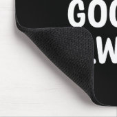 Funny Me_ _ Always. Humour Hilarious Weird Saying  Mousepad (Ecke)