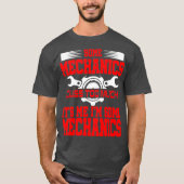 Funny Mechanic Gag Geschenk Offensichtlicher Spaß T-Shirt (Vorderseite)