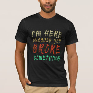 Funny Mechanic Spaß für DIY-Reparatur und -Reparat T-Shirt