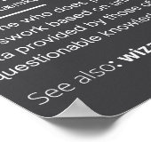 Funny Mechanical Engineer Definition Engineering Poster (Ecke)