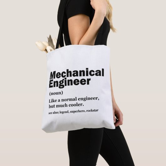 Funny Mechanical Engineer Definition Engineering Tasche (Von Nahem)