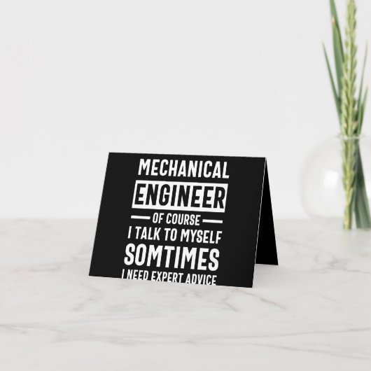 Funny Mechanical  Engineer Gift (Vorderseite)