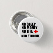 Funny Med School T-ShirtTrust Me Im fast Docto Button (Vorne & Hinten)