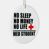 Funny Med School T-ShirtTrust Me Im fast Docto Keramik Ornament (Rechts)