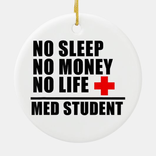 Funny Med School T-ShirtTrust Me Im fast Docto Keramik Ornament (Hinten)