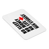 Funny Med School T-ShirtTrust Me Im fast Docto Magnet (Rechte Seite)