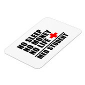 Funny Med School T-ShirtTrust Me Im fast Docto Magnet (Linke Seite)