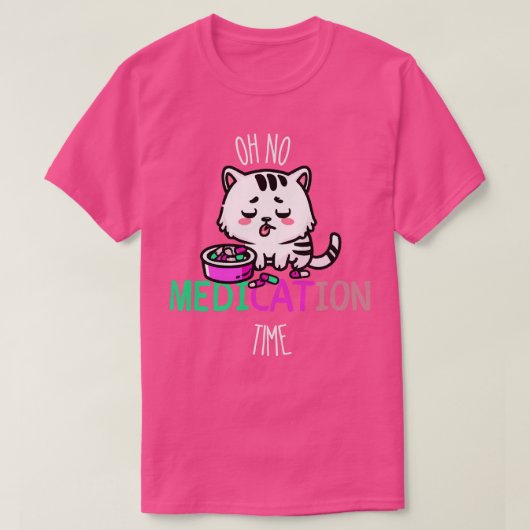 Funny Mediation Funny Cat Mediation 1 T-Shirt (Design vorne)