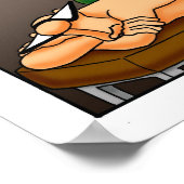 Funny Medical Acupuncture Poster (Ecke)