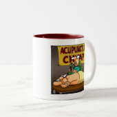 Funny Medical Acupuncture Tasse (VorderseiteRechts)