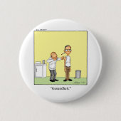 Funny Medical Cartoon Geschenk! Button (Vorderseite)