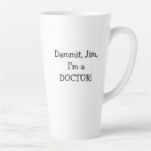 Funny Medical Doctor oder Phd Milchtasse (Rechts)