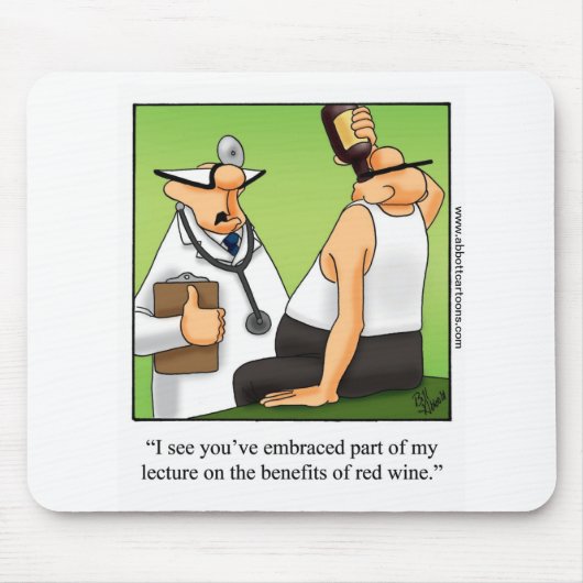 Funny Medical Humor Mousepad Gift "Spectickles" (Vorne)