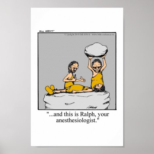 Funny Medical Print! Poster (Vorne)