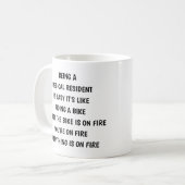 Funny Medical Resident Doctor – Perfect Doctor Kaffeetasse (Vorderseite Links)