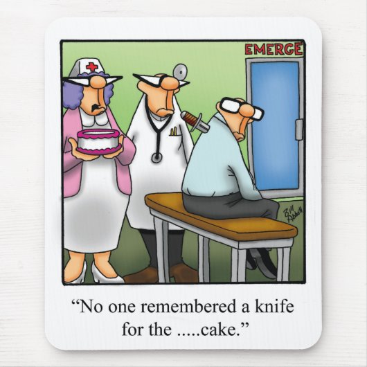 Funny Medical Spaß Mousepad (Vorne)