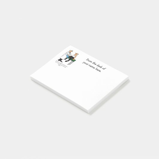 Funny Medical Spaß Personalizable Post It Notes Post-it Klebezettel (angewinkelt)