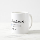 Funny Medical Student Doctor Loading Coffee Tasse (VorderseiteRechts)