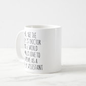Funny Medical Student Geschenk Arzt Assistentin Do Kaffeetasse (Vorderseite Links)