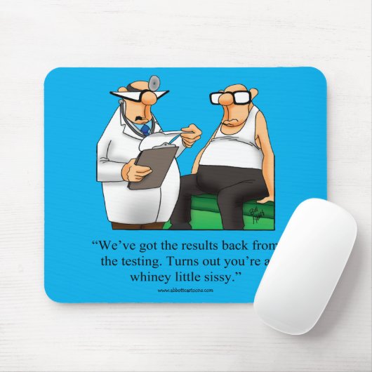 Funny Medical Workplace Spaß Mousepad (Mit Mouse)