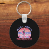 Funny Medically Gaslit Your Labs Look Great Schlüsselanhänger (Vorderseite)