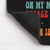 Funny Medication Dosage Joke Dark Humor Sarcastic Mousepad (Ecke)