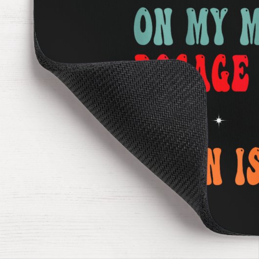 Funny Medication Dosage Joke Dark Humor Sarcastic Mousepad (Ecke)