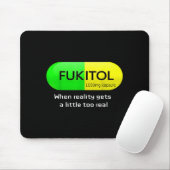 Funny Medication Gooditol Capsule Pharmacy Humor  Mousepad (Mit Mouse)