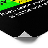 Funny Medication Gooditol Capsule Pharmacy Humor Poster (Ecke)